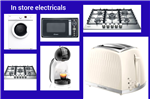 Kitchen appliances; Hobs. Cookers.Toasters.Washing machines and more  Gallery Thumbnail