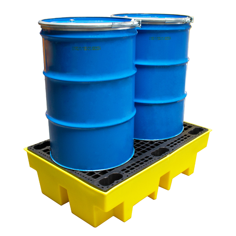 BP2 2 Drum Spill Pallet with Removable Grid - Suitable for 2 x 205 Litre Drums

https://www.onestopforsafety.co.uk/products/bp2-drum-spill-pallet-with-removable-grid-suitable-for-2-x-205-litre-drums?_pos=1&_sid=17a804324&_ss=r Gallery Image