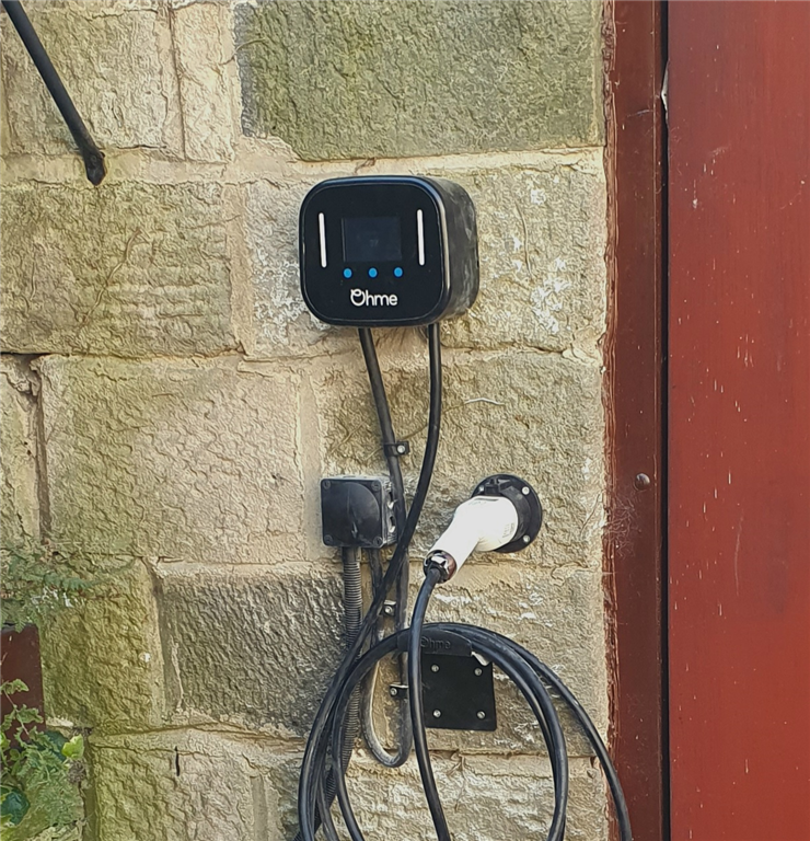 EV Charger install Leeds. Ohme home pro. Gallery Image