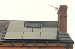 Solar panel installation Castleford. 6x Trina 420w all black panels. Gallery Thumbnail