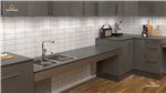 Baselift 6300H — Electric height-adjustable worktop lift with sink. Gallery Thumbnail