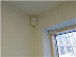 Risco B Ware PIR detector installed in a domestic property in Lancashire in 2016. Gallery Thumbnail
