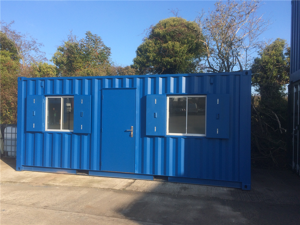 20ft Blue Office  Gallery Image