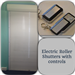We can provide electronic roller shutters with 2 x controls Gallery Thumbnail