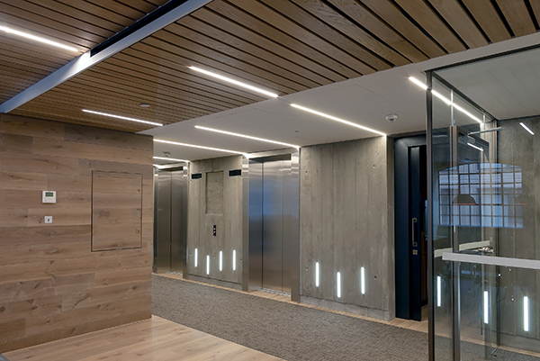 Native Bankside apartment hotel, London SE1

Corridors and lift lobby Cartoonlight trimless recessed and Diva Pro linear systems
Lighting design by Inox Gallery Image