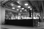 Gymbox, Elephant & Castle, Multiline 111C pendants over boxing ring Gallery Thumbnail