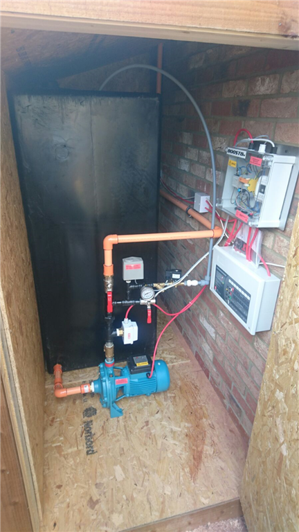 Fire Sprinkler Pump and Tank installation Gallery Image