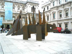 The Chapman Brothers

The Chapman brothers, Jake & Dinos provided these three sculptures for the Royal Academy of Arts summer show 2007.  They were manufactured from 25mm thick Corten weathering steel. Gallery Thumbnail