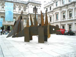 The Chapman Brothers

The Chapman brothers, Jake & Dinos provided these three sculptures for the Royal Academy of Arts summer show 2007.  They were manufactured from 25mm thick Corten weathering steel. Gallery Thumbnail