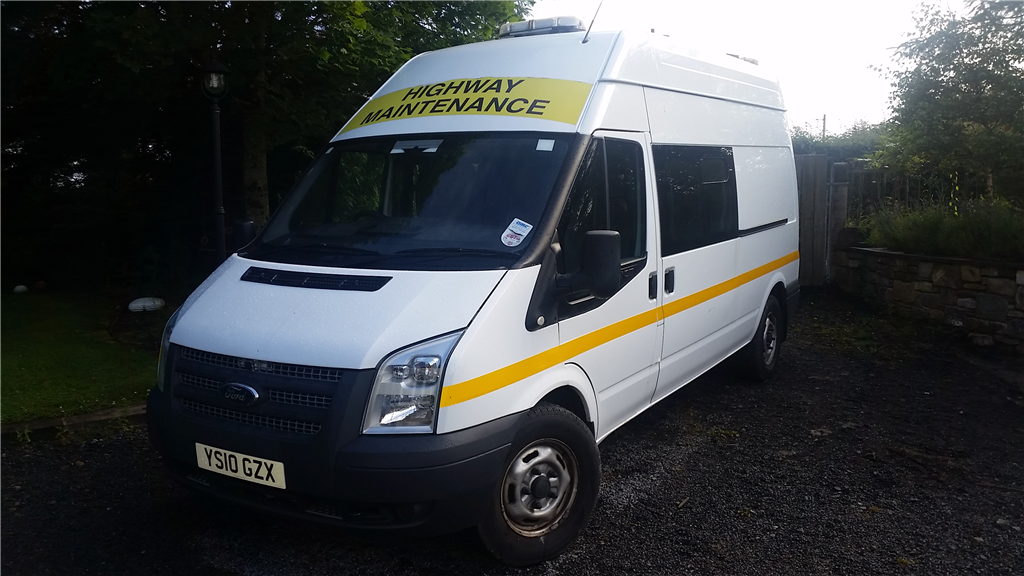 Welfare Van incorporates seated area, small kitchen and toilet! Gallery Image