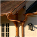 Copper Large Half Round Guttering. Gallery Thumbnail