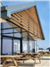 Triangular Western Red Cedar Brise Soleil Gallery Thumbnail