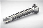 Rapierstar stainless steel self-tapping screws with a drill point provide a robust fastening solution for aluminium windows, doors and curtain walling. Gallery Thumbnail