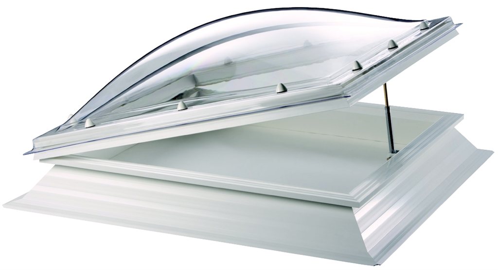 Manual Hinged polycarbonate rooflight / skylight Thermadome Gallery Image