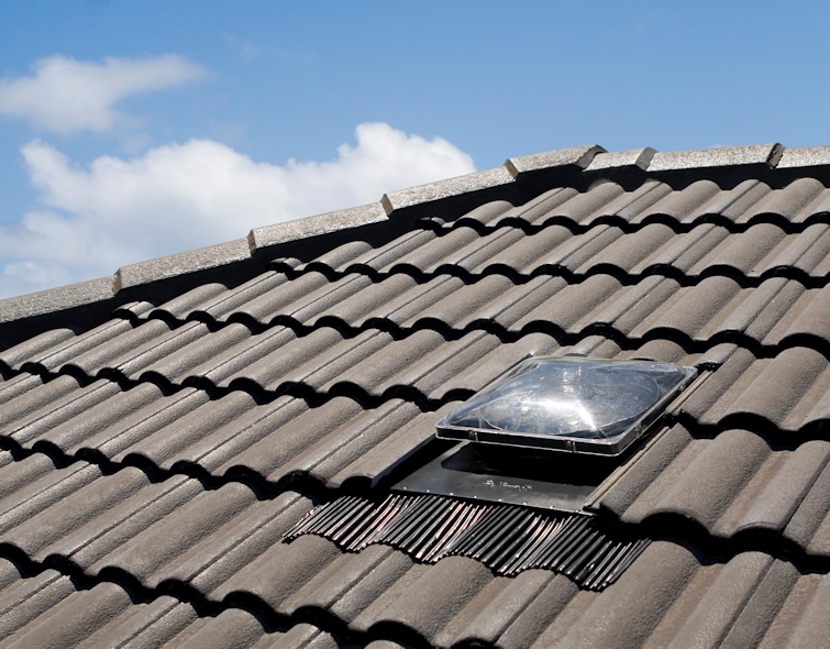 Suntube tubular skylight for pitched tiled roof Gallery Image