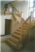 A feature staircase handmade by craftsmen in English Oak, featuring barley sugar twist balusters in the design. Gallery Thumbnail