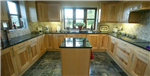 A burr ash kitchen on an underfloor heated granite floor is a delightful place to cook! Gallery Thumbnail