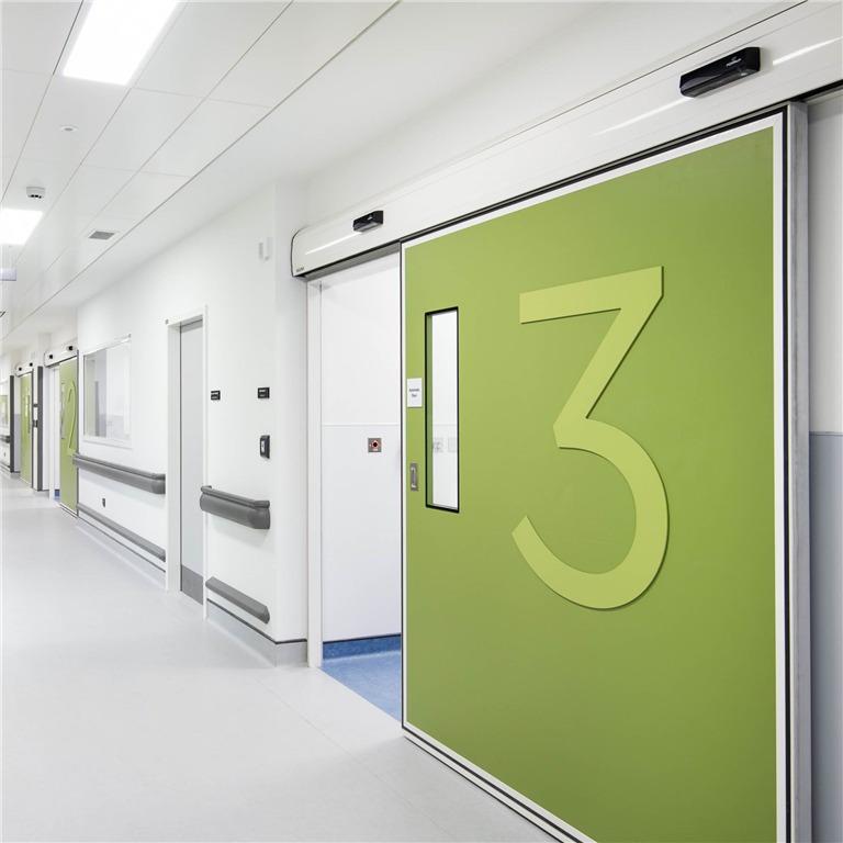 Hygiene control_hermetically sealed doors_healthcare Gallery Image