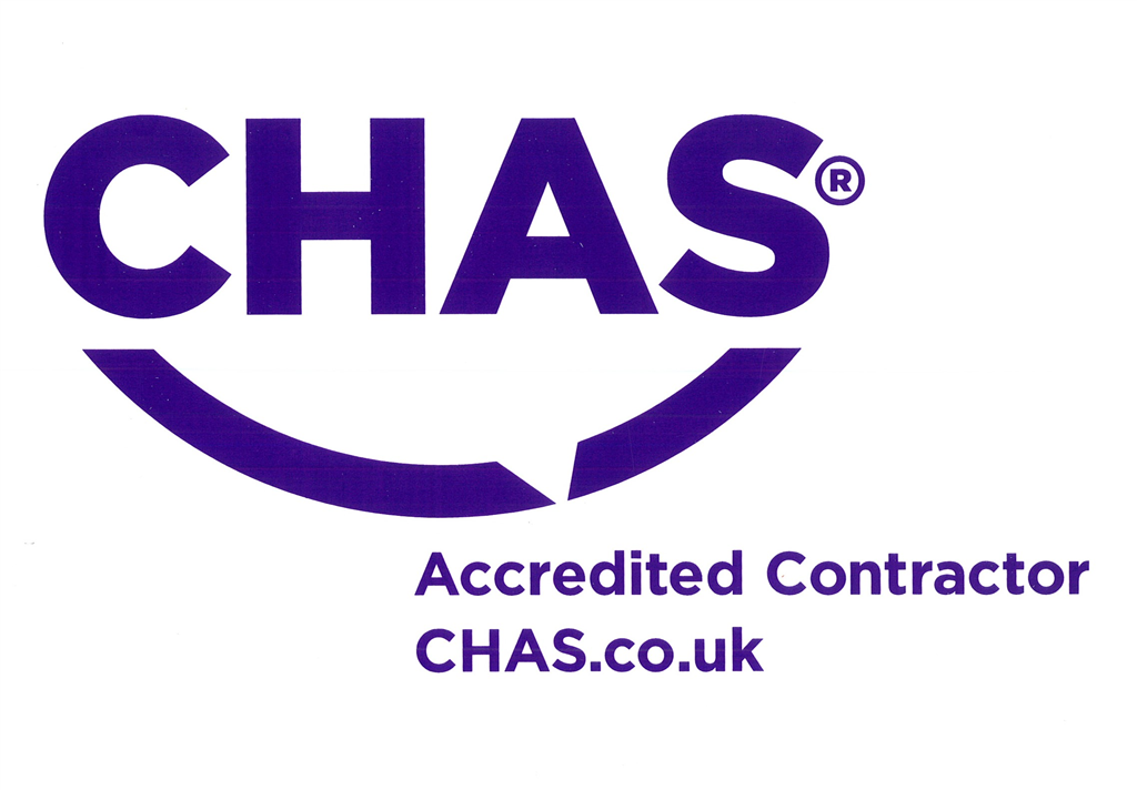 Accredited CHAS (The Contractors Health and Safety Assessment Scheme) contractor  Gallery Image