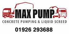 MAX PUMP concrete pumping and liquid screed