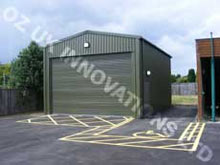 Oz Uk Aircraft Hangars and Aviation Steel Buildings Image