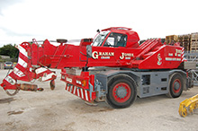 Graham Jones Cranes North West Image