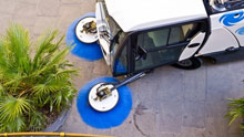 Wash And Sweep Roads Pavements Image