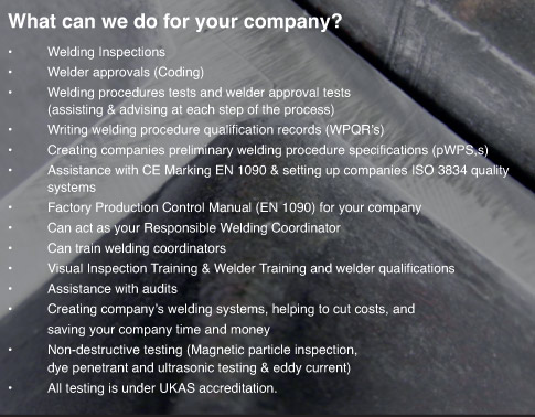 Tech Inspections Ltd & Welding Services Image