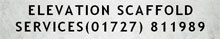 Elevation Scaffold Services